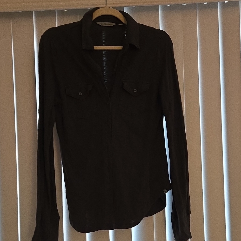 Calvin Klein Jeans Charcoal Knit Top